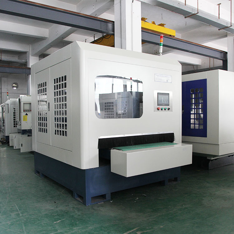 PLC Metal Deburring And Polishing Machine 380V-50HZ 12KW