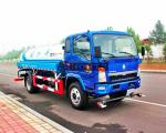 3 - 5 Ton Water Tanker Truck Hydraulic Steering Two Axle ZZ5073 Chassis