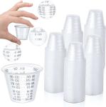 Medicine Cups Clear Transparent Disposable Cups PP Plastic Medicine Dispenser
