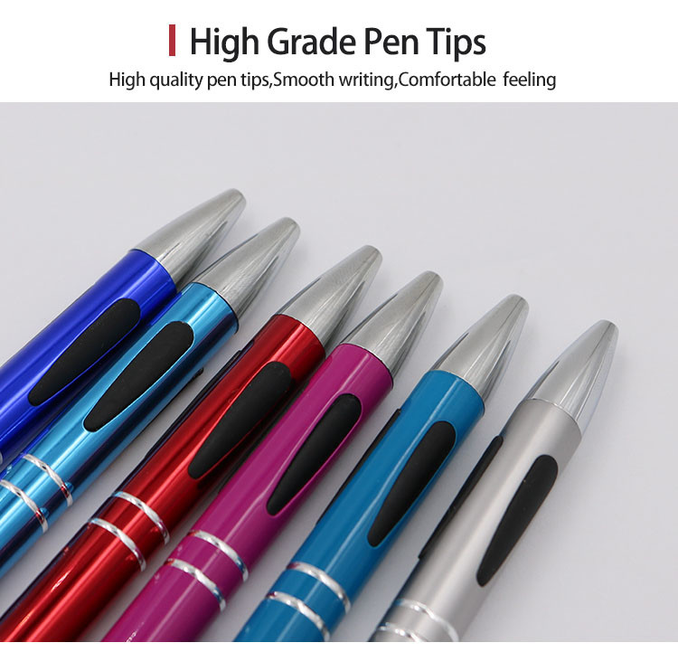 High-End Business Gift Signature Metal Ball Pen 1.0 mm Advertising Ballpoint Pen