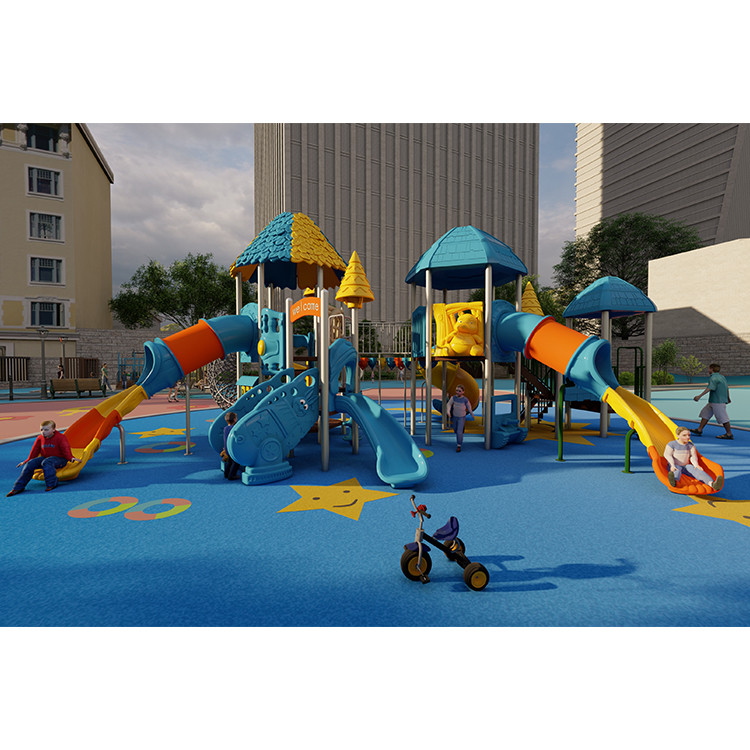 Multifunction Playground Equipment Slides For Amusement Park