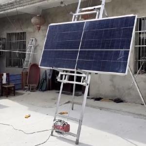 Quality Factory Sale Photovoltaic Panel Lift Popular in Europe Capacity 200kg Lifting height 4-18m wholesale