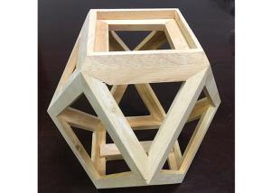 Quality Solid Wood Creative Handcrafted Wooden Gifts Customized Wooden Flower Pot wholesale