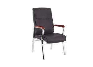 Quality PVC Leather 1140 Mm Adjustable Height Desk Chair No Wheels wholesale