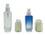 High Grade Cosmetic Glass Bottles , 30ml 50ml 100ml Cosmetic Glass Lotion