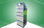 Heavy Duty Floor Standing Toys POS Cardboard Retail Display Stands with LCD