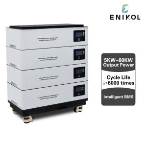 Quality 100AH 48V Solar Battery System 15kwh Lifepo4 Akku 51.2v 200ah 300ah Solar Lithium Battery wholesale