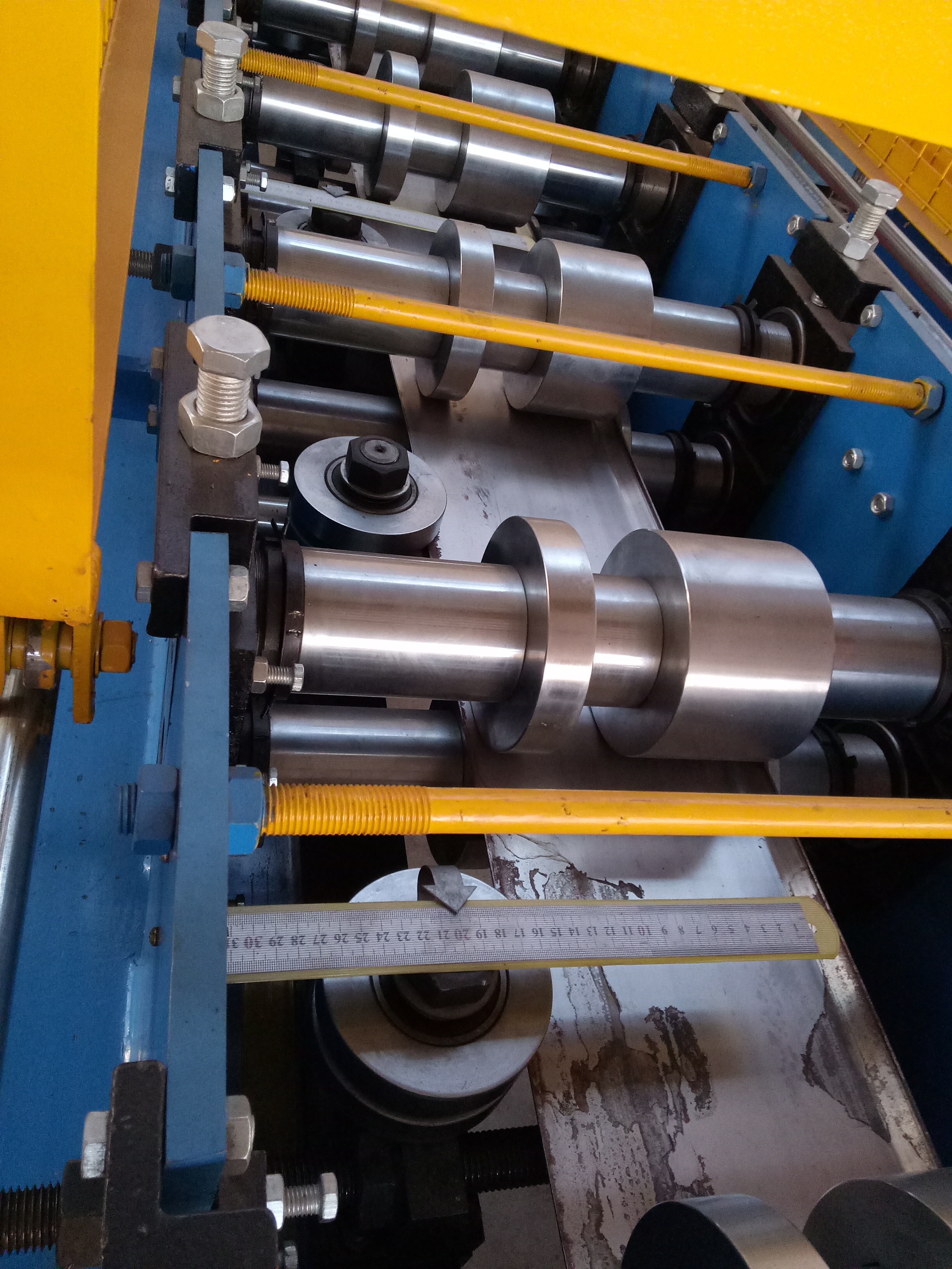 Light Steel Gauge Metal Stud And Track Roll Forming Machine size adjustable CE