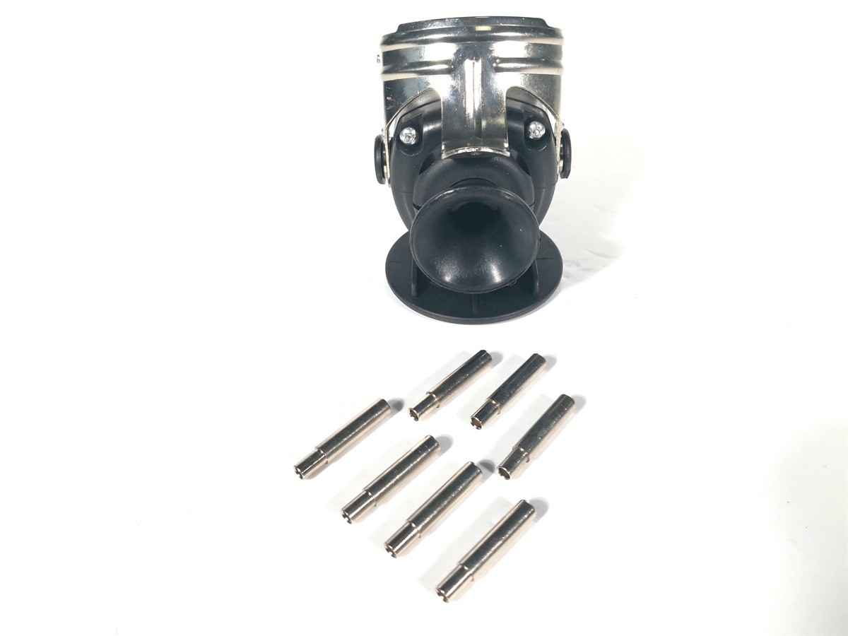 Weatherproof European Trailer Light Plug Durable EBS Plastic Material