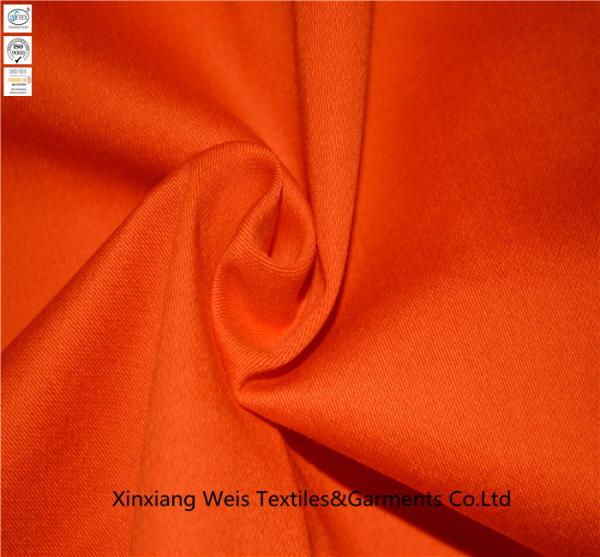 Fluorescent Orange High Visibility Fabric High Light / Safety Orange Fire