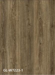 Quality Antibacterial SPC Flooring Fireproof Oak Wood Grain GKBM Greenpy GL-W7223-1 wholesale
