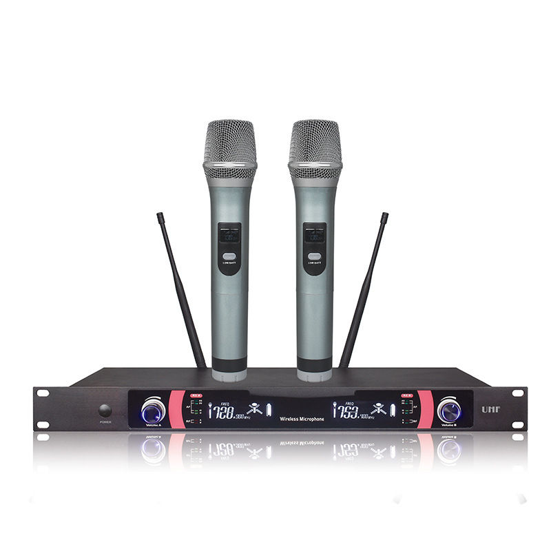 Customized Audio equipment professional stage speaker hand microphone MV-33D outdoor wireless microphone