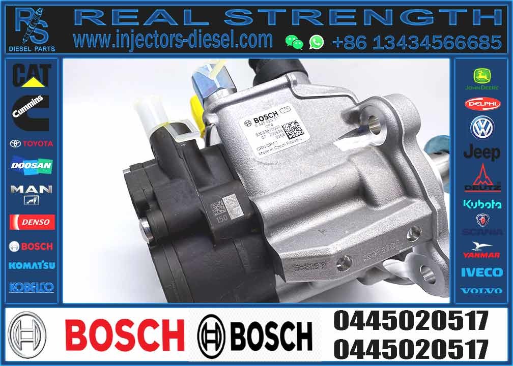 New Diesel Fuel 0445020517 System Part Fuel Common Rail Injection Pump 5303387 0445020517 For Cummins Isf 3.8 Engine