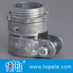 Quality Zinc Die Cast Flexible Conduit And Fittings Durable Quick - Snap Connector wholesale