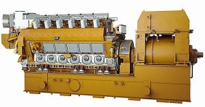 Quality 5000kW 14000kW Caterpillar Dual Fuel Generator 12CM46DF Engine wholesale
