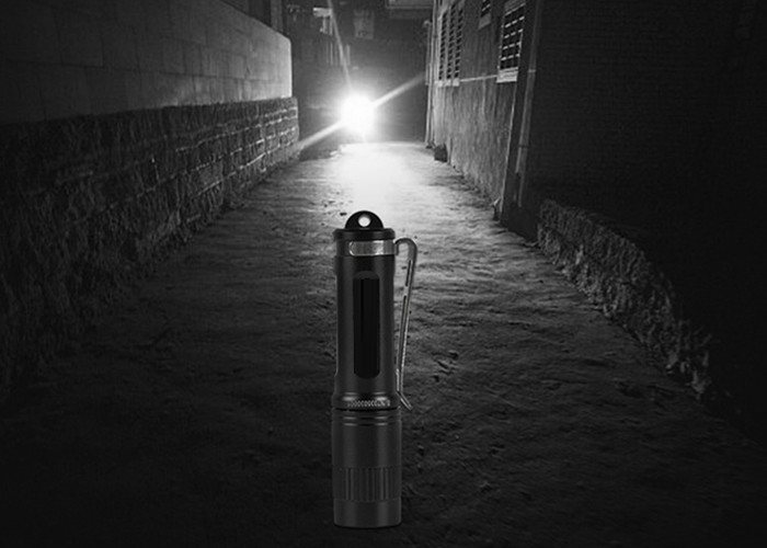 120 Lumens LED Emergency Flashlight / Mini LED Torch Light Keychain