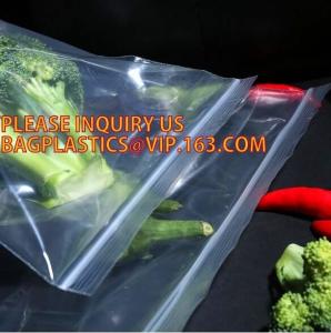 Quality pouch inequilateral double track press lock watertight zipper, food storage double zipper bag, Quart Waterproof double c wholesale
