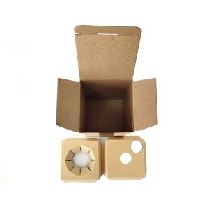 Quality Reusable Leakproof Kraft Cardboard Boxes , Multifunctional Paper Mailer Box wholesale