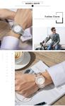 3Bar Waterproof Stainless Steel Back Base Metal Bezel Japan Movt Watch