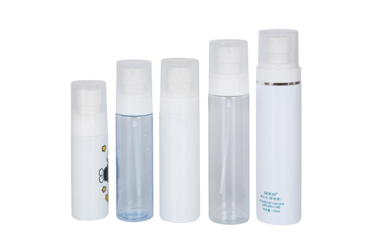 60ml/80ml/100ml/120ml/150ml PET Cosmetic Spray Bottle For Skin Care / Cosmetic Packaging UKP03