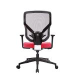 Red Fabric Upholstery Project Office Chairs Angle Automatic Adapt Systems