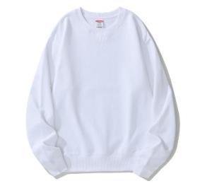 Quality Small Order Clothing Manufacturers Men'S Sweashirt Long Sleeve Without Hood 380gsm French Terry Hoodies wholesale