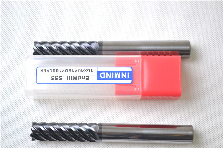 45 Degree High Performance End Mills With Solid Carbide TIALN Coated