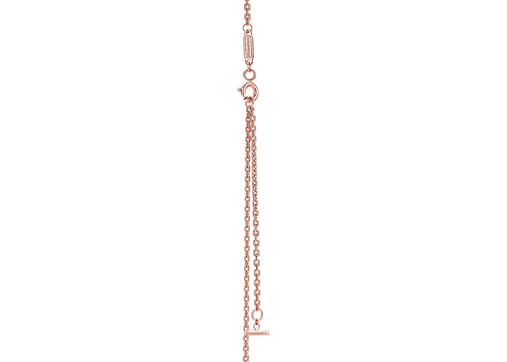 18K Rose Gold Neklace , Smile Pendant Necklace 16-18inch Adjustable length