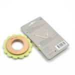 Organic Natural Beech FDA Standard Wooden Silicone Teether