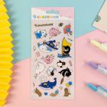 OEM Three Dimensional Stickers Transparent PVC Sticker For Hand Account