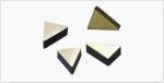 Durable Black Color CVD Rough Diamond For Cutting Tools High Strength