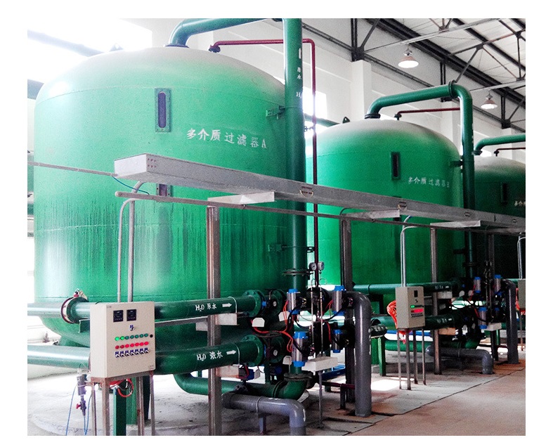 SS Quartz Sand Filter Automatic Activated Carbon Shallow Manganese Sand Multi Media