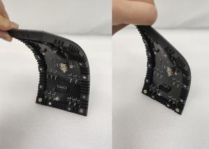Quality SMD2121 Cylindrical Led Display Flexible Led Wall 128x64 Dots wholesale