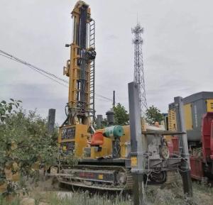 Quality Hydraulic 35m/H 400m Water Well Drilling Rig Top Head Drive wholesale