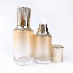 Sophisticated Glass Bottle Set for Packaging Skin Care Lotion and Face Cream
