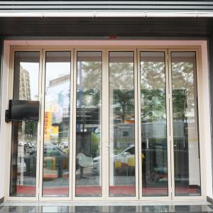 Quality Aluminum 2500mm 1.5mm Slim Profile Bifold Doors wholesale