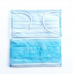 Quality Breathable Non Woven Face Mask , Latex Free Disposable Mouth Mask wholesale