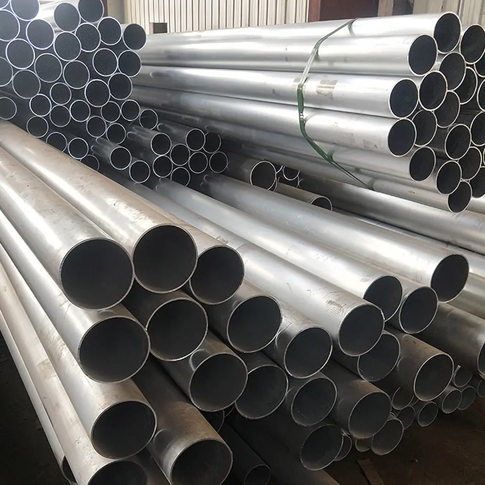 ASTM 2024 T4 Aluminium Pipe Alloy Tube OD 57mm Anodized Round Seamless Hollow Section