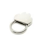 High-Performance Metal Keychain Holder with Durable Siliver Finish