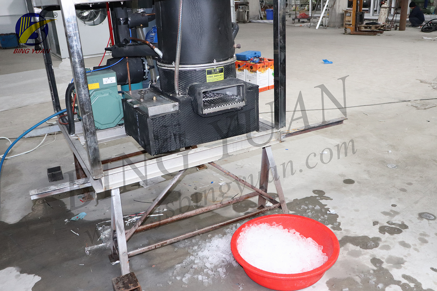 Customized, Popular Tube ice maker , Daily Capacity 8Ton Tube Ice Machine