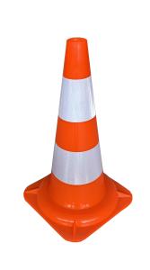 Quality 50cm Plastic Traffic Management Safety Cone wholesale