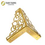 Manufacturer Gold Color Cabinet Legs Decorative Metal Furniture Legs