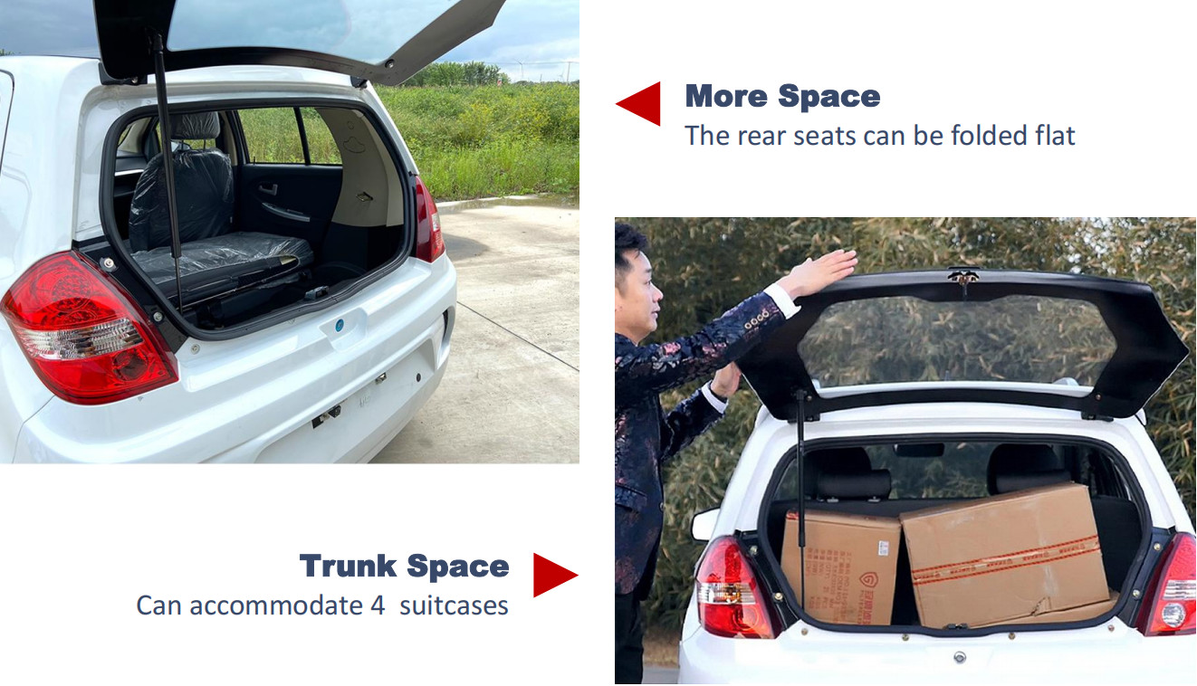 High Speed RHD LHD Electric Solar Car Solar 1 Assembly Plant 4 Seats 5 Doors
