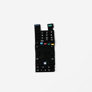 Quality Durable Flexible Custom Silicone Keypad Eco Friendly Chemical Resistant wholesale
