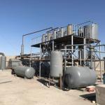 Continuous Vacuum System Used Motor Car Oil Refining Plant for Recycling Waste