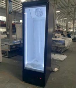Quality SUS 304 Plug In Upright Glass Door Merchandisers Fridge 400L wholesale