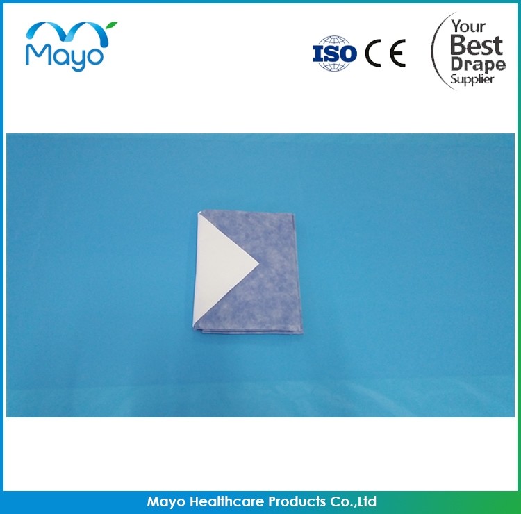 OEM 40Gsm SMS Drape Sterile Anesthesia Drape EO Sterilized