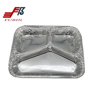 Quality Disposable Aluminum Foil Lunch Box Take Out Food Foil Containers wholesale