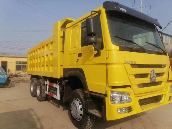 6-8L Engine Capacity Used Sinotruck HOWO 6*4 Dump Truck 10tires 20-30 Tons
