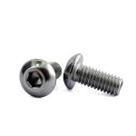 ISO7380 Stainless Steel Hex Drive Button Head Mushroom Head Screw Standard DIN/